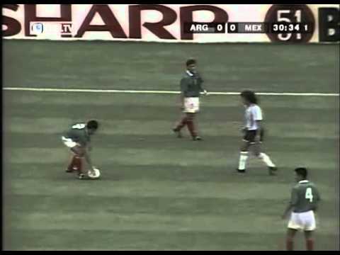 Argentina vs Mexico - Copa Amrica 1993 - part 3/8