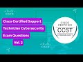 Certified Support Technician Cybersecurity (CCST) - Practice Test Questions Vol. 2