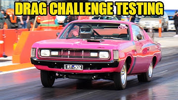 Street Machine Drag Challenge testing At The Bend