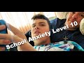 Autism school anxiety level 10