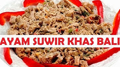 4 TAHAP CARA MEMBUAT AYAM SUWIR KHAS BALI - Durasi: 2.08. 