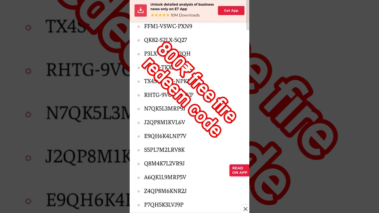 🎯 free fire today's redeem code 2026