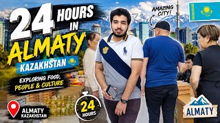 24 Hours in Almaty city of Kazakhstan country 🇰🇿