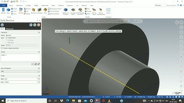 "How to Use the Revolve Option in Mastercam 2022: Step-by-Step Tutorial"#mastercam @Donmech7