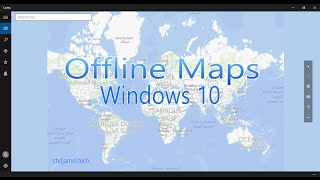 Windows 10 طريقة تصفح الخرائط بدون أنترنت على الويندوز العاشر