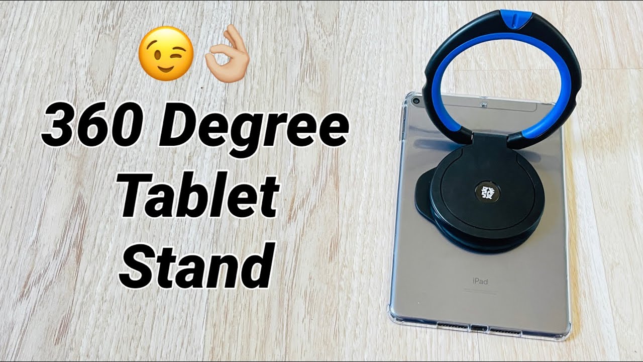 iPad Mini 5 360 Adjustable Tablet Stand and MoKo Jelly Case