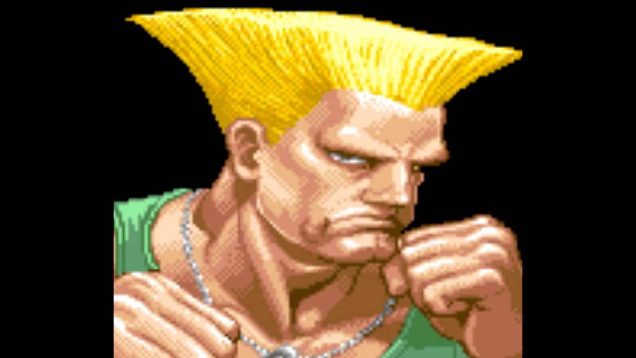 STAGE] Street Fighter 2,Guile Stage, CMY-Gray — polycount