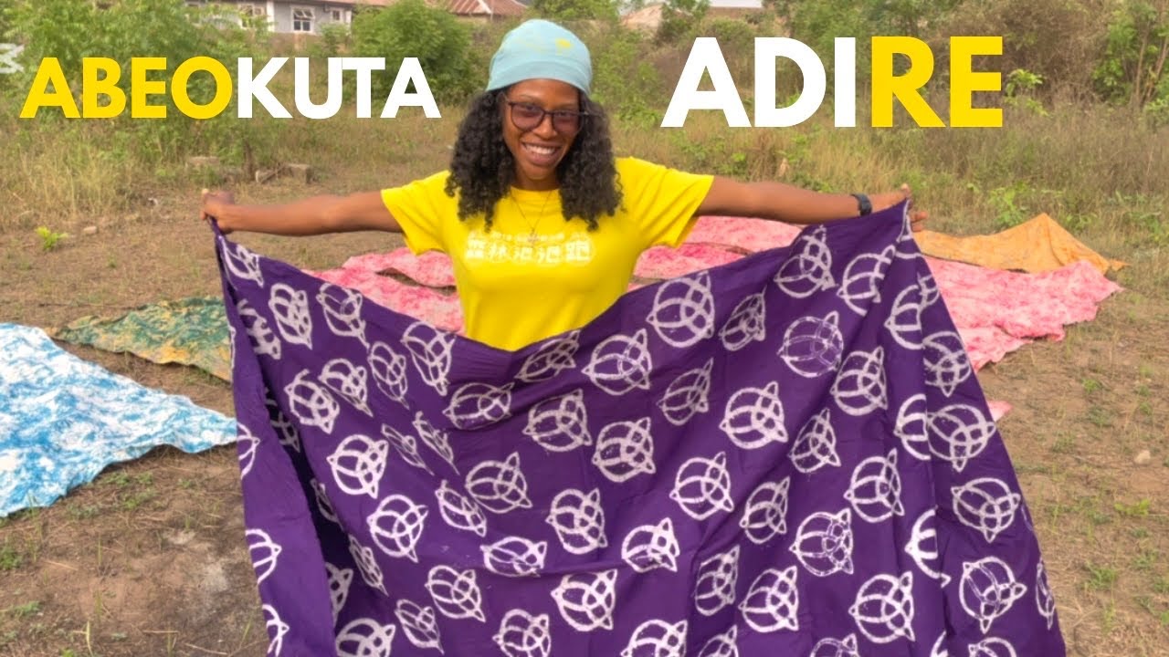 HOW TO MAKE ADIRE / BATIK AND CRACK DESIGN 