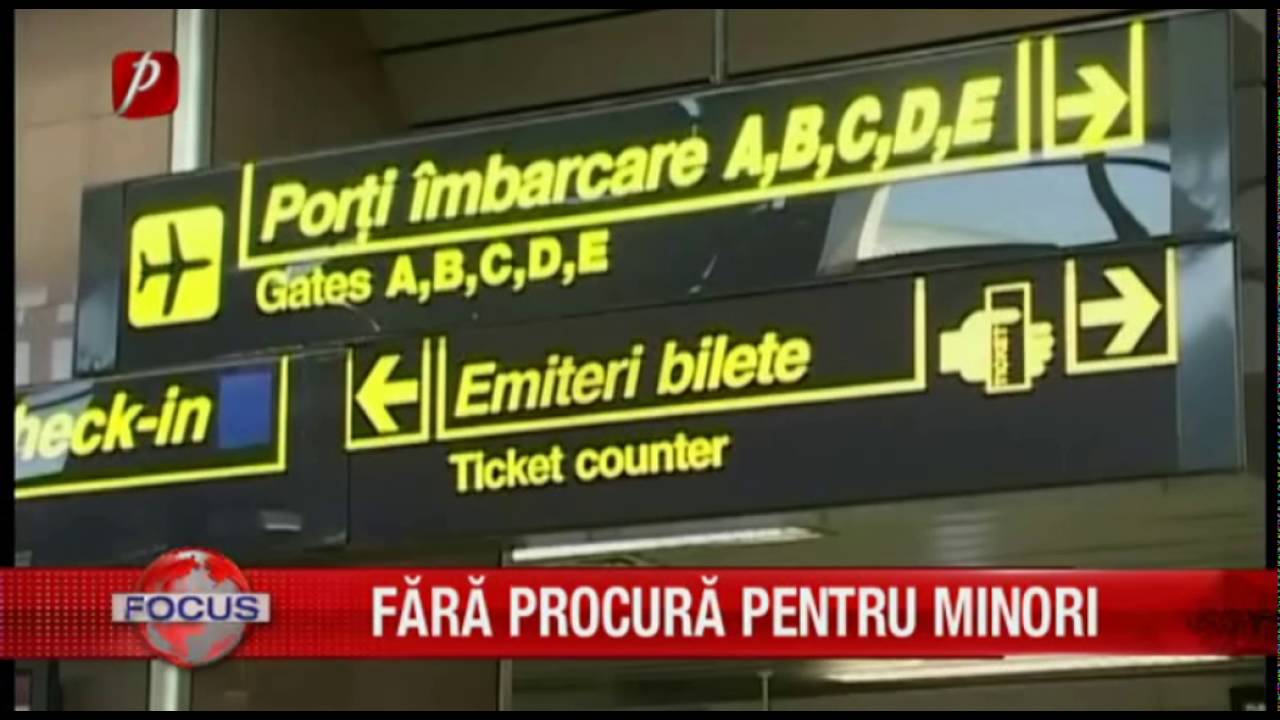 Fără procură pentru minori