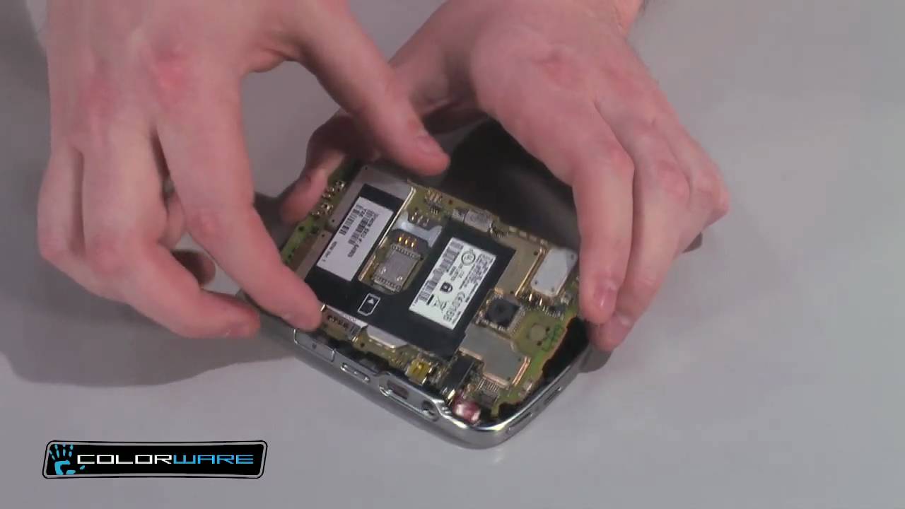 ColorWare BlackBerry Bold 9000: Parts Instructions