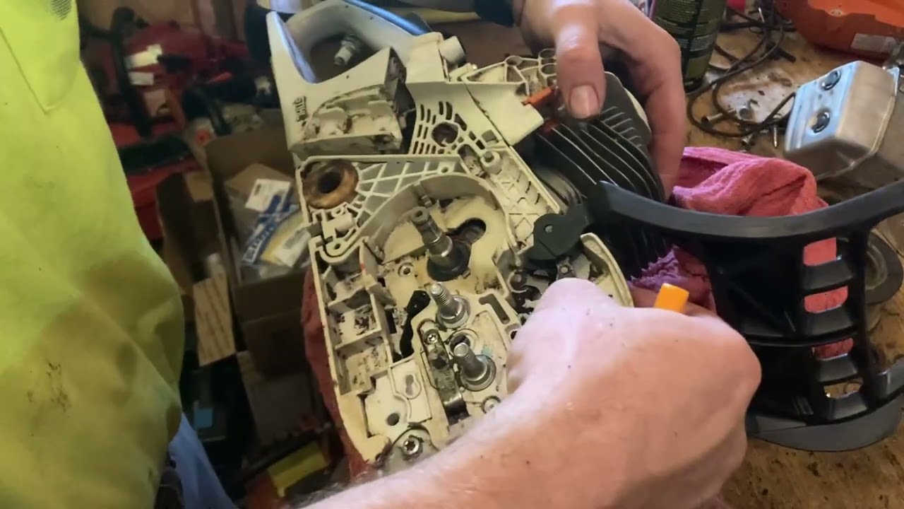 STIHL MS291 rebuild part3 reassembly