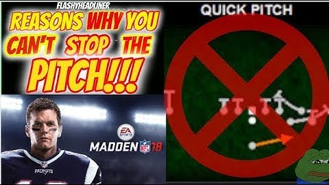 How To STOP The Best Run - HB Pitch Defense in Madden 18