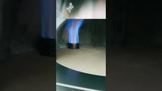 How to adjust the air mixer for valloriani pizza oven(yellow flame or blue flame)