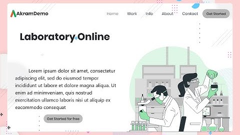 Responsive Landing Page using Bootstrap studio   Front-End-Developer drag and drop UI
