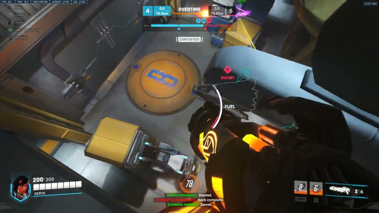 Insane overtime at Gibraltar | Overwatch 2