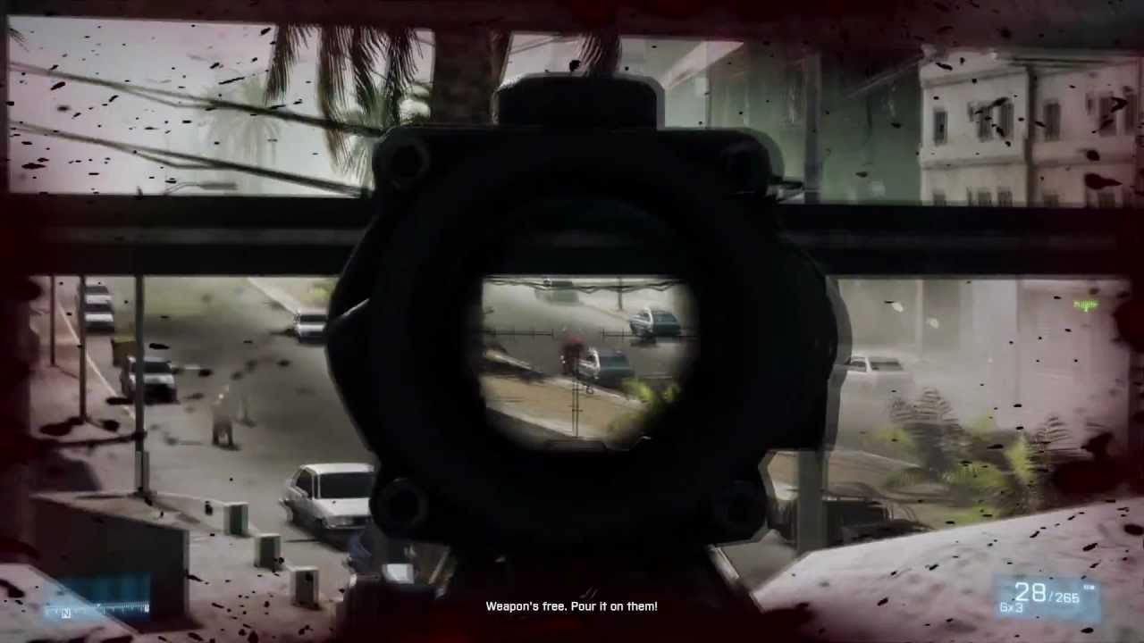 Battlefield 3: Co-op Walkthrough - Mission 1 - Operation Exodus