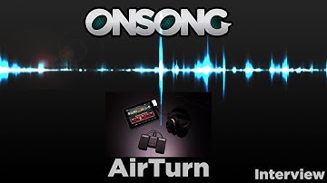 New AirTurn Tech with OnSong NAMM 2014