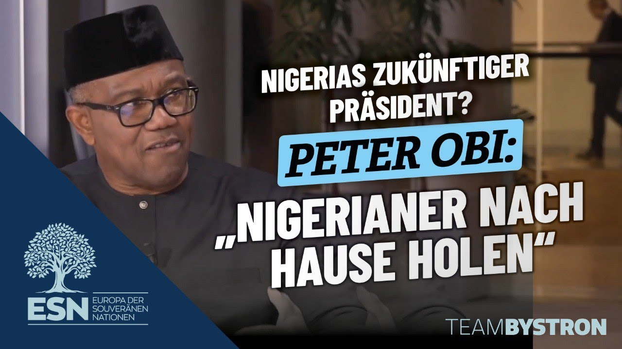 „Unsere Bürger werden heimkehren!“ | Peter Obi im Gespräch mit Petr Bystron (AfD) | 