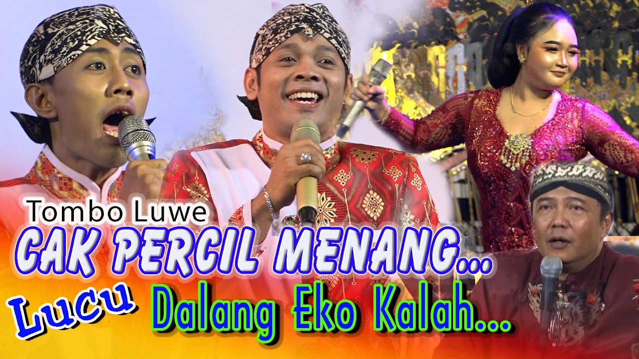 MENANG...  || CAK PERCIL NGERJAIN DALANG EKO || WES KALAH MAIN KALAH DI PANGGUNG || SINDEN-E DIGARAP