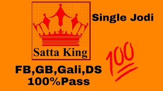 24/7/2022 | Satta King | single jodi | FB | GB | GL | DS | Satta BS Live
