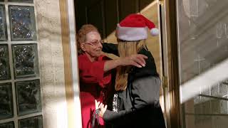 Las Vegas! Surprising Grandma |Christmas 2021 | Travel Vlog
