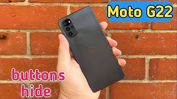 Back Button Setting In Motorola G22, How To Hide Back Button In Motorola G22, Navigation