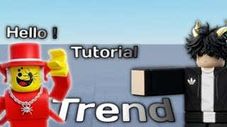 HELLO TREND TUTORIAL (ROBLOX) EASY || #roblox #robloxedit #rblx #viral  screenshot 5