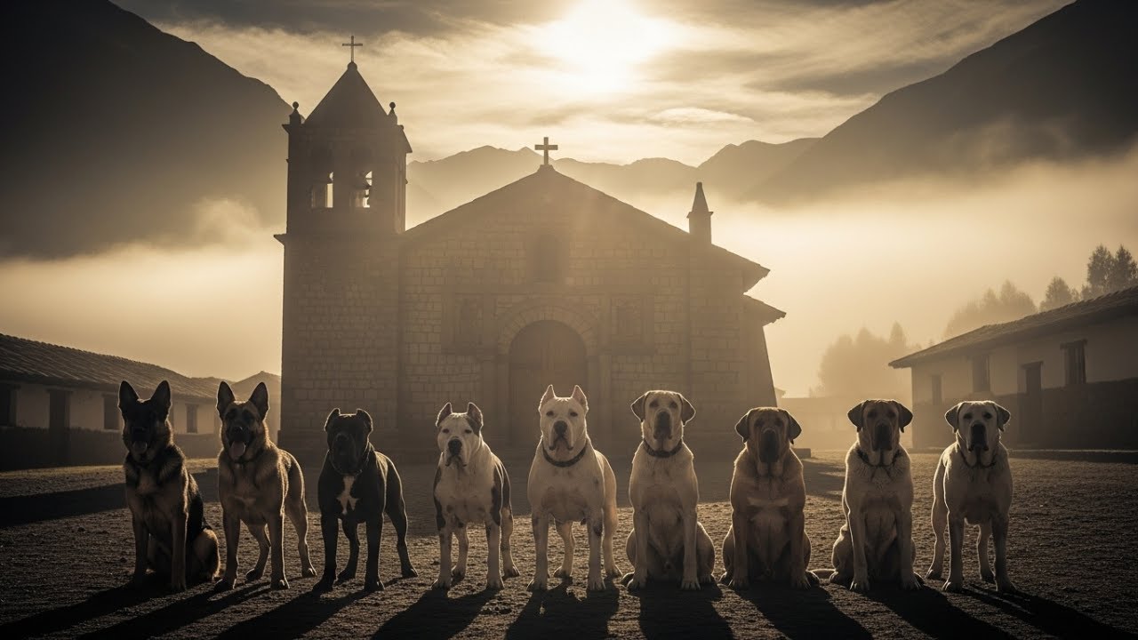 Los delincuentes Intentaron Saquear todo un Pueblo… Pero Allí Había 9 Bestias Invencibles de Guardia
