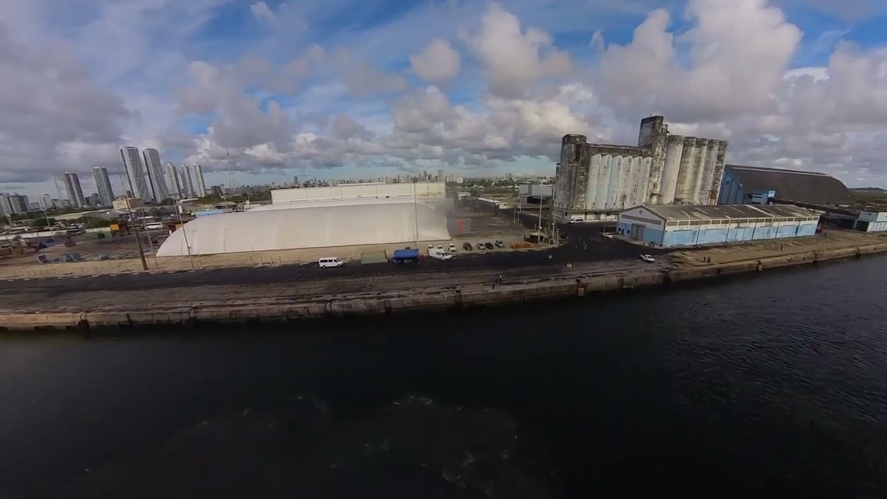 Arrivo a Recife 🌅 | Costa Deliziosa World Tour 2024 – Time Lapse