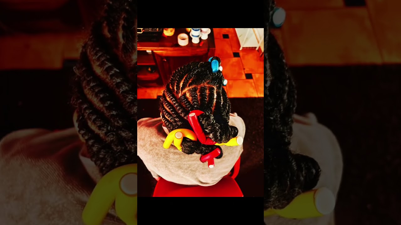 Wash, Deep Condition & Flat Twists | Hair by Florence | Namibian YouTuber