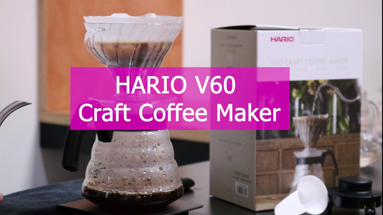 Hario V60 Craft Coffee Maker 