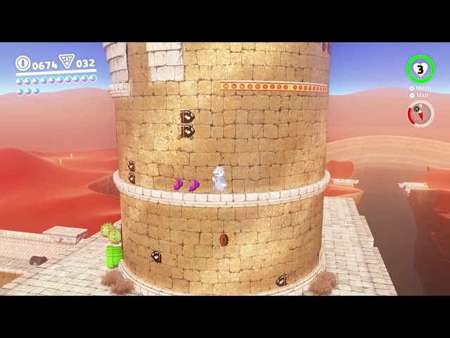 Sand Kingdom Power Moon 80 - Taking Notes: In the Wall Painting - Super Mario  Odyssey Guide - IGN