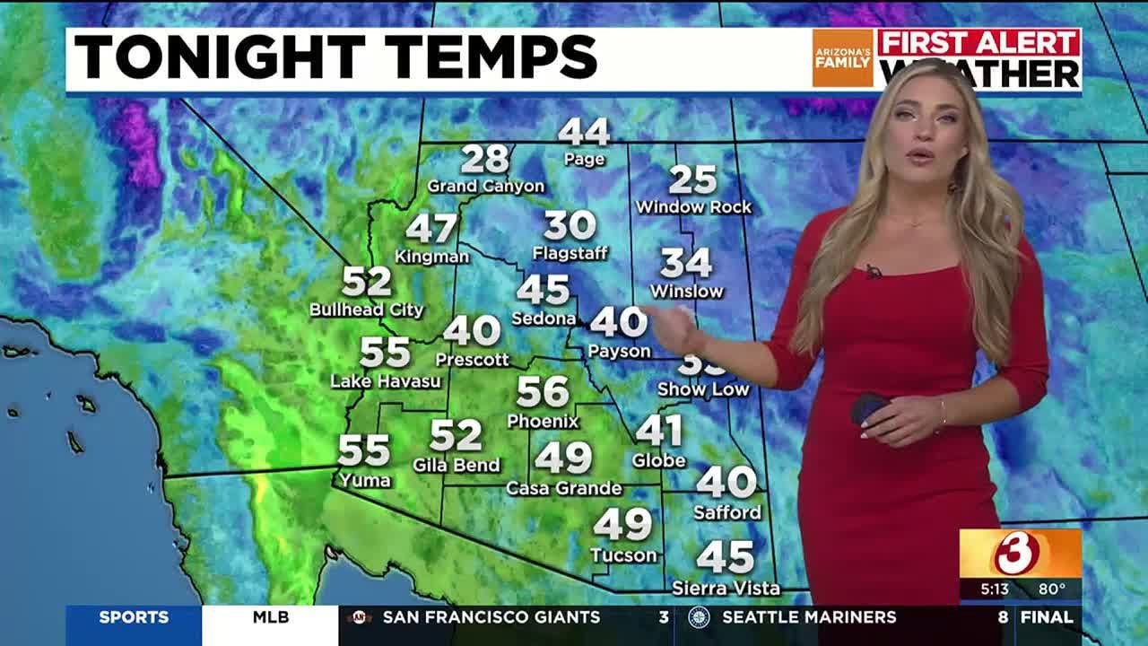 Warmer weather to start the work week in Phoenix area - YouTube