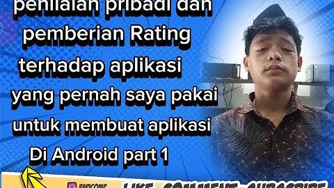 REVIEW ULASAN APK APPBUILDER PEMBUATAN APLIKASI ANDROID BY.RISKI ADITIA HUTASOIT SMKN1 LABURA PART1