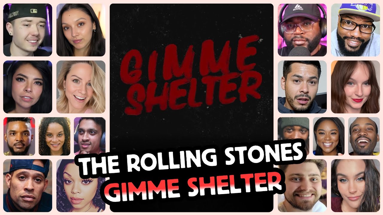 The Rolling Stones - Gimme Shelter - Reaction Compilation