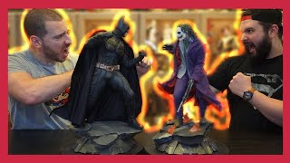 BATMAN ET JOKER The Dark Knight 1/4 Sideshow Collectibles ! Guest 