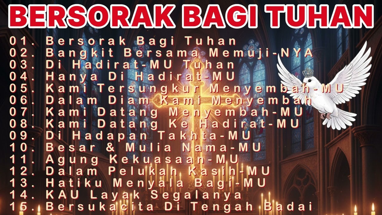 ❤️Bersorak Bagi Tuhan❤️❤️Lagu Rohani Kristen❤️ 