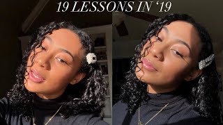 19 LESSONS I LEARNED IN ‘19 || falling in love with progress not perfection