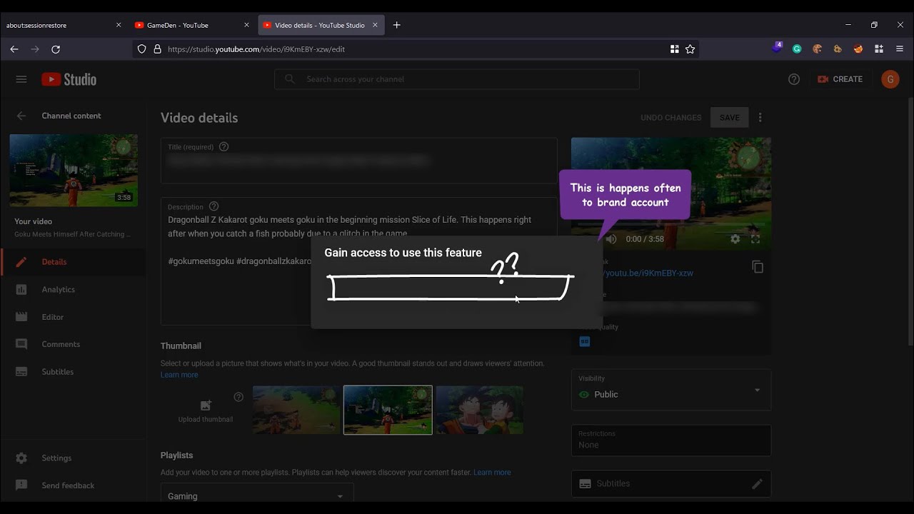 How To Enable Custom Thumbnails Youtube