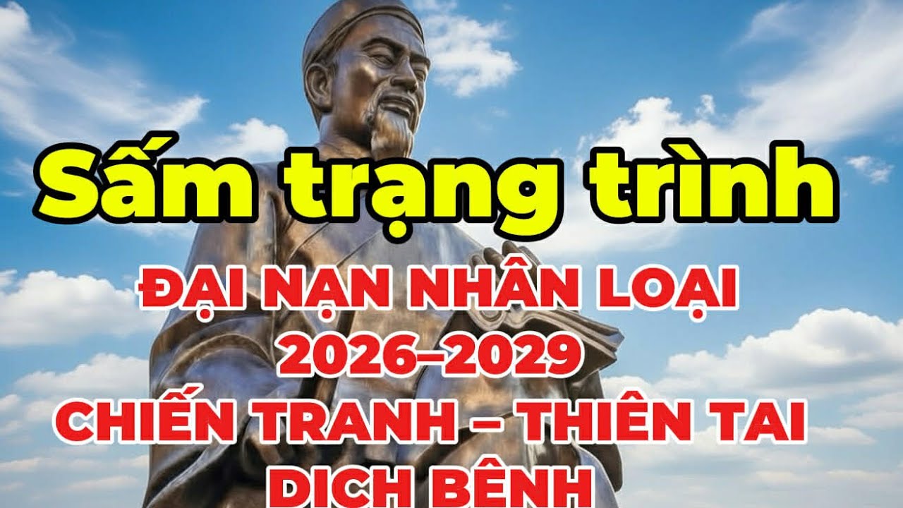 ⚠️ Sấm Ký Trạng Trình Nói Gì Về Năm 2026? Sự Thật Rợn Người