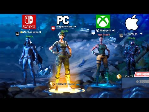 Win... but we're all on different consoles (Fortnite)