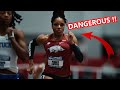 Amber Anning is The Future of British Sprinting !! | Arkansas Razorback invite 2024