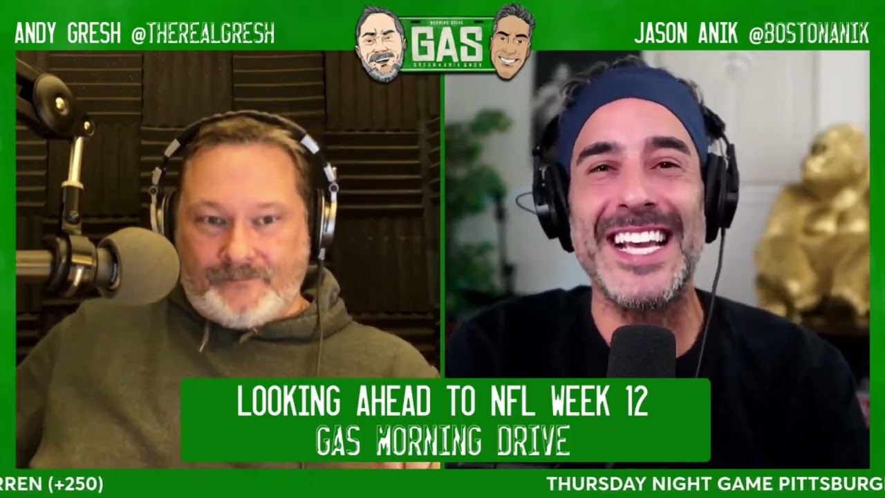 The Only NFL Roundup You Need with Andy Gresh & Jason Anik on GAS MORNING DRIVE