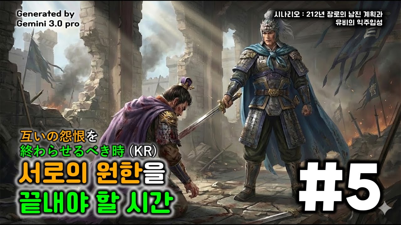 삼국지 8 Remake 마초 pt.5 일단 조조를 무릎 꿇릴 시간 [리안토니오Live]