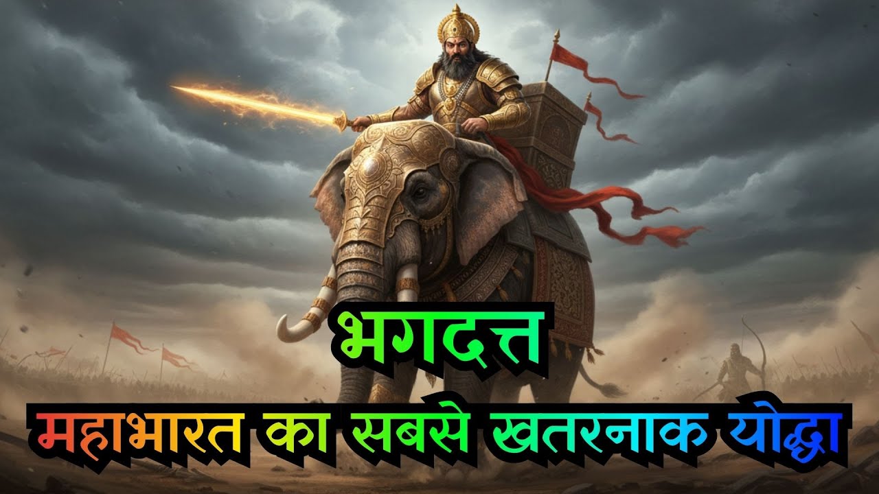 Bhagadatta: The Forgotten Warrior of Mahabharata | The Story of Duty, Honor & Sacrifice 