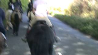 Me cantering while filming on the hack