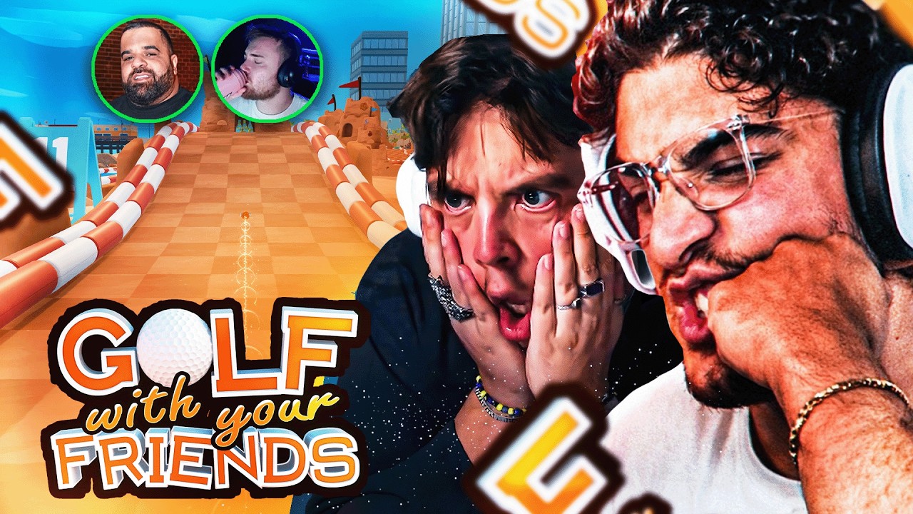 GOLF UM SUBS MIT DER TRUPPE⛳🔥 Golf mit Danny, Ali, Kroko, Seyyn & Niki🔥