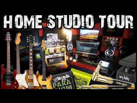 golden-studios-tour-2018-|-gear,-guitars,-software,-cameras....
