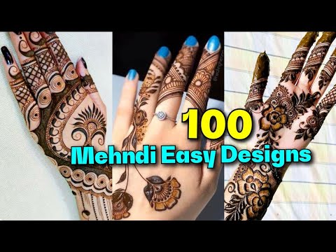 Beautiful Stylish Arabic Mehndi Design 21 Simple Mehndi Design Easy Henna Designs Sankranti Mehndi Youtube