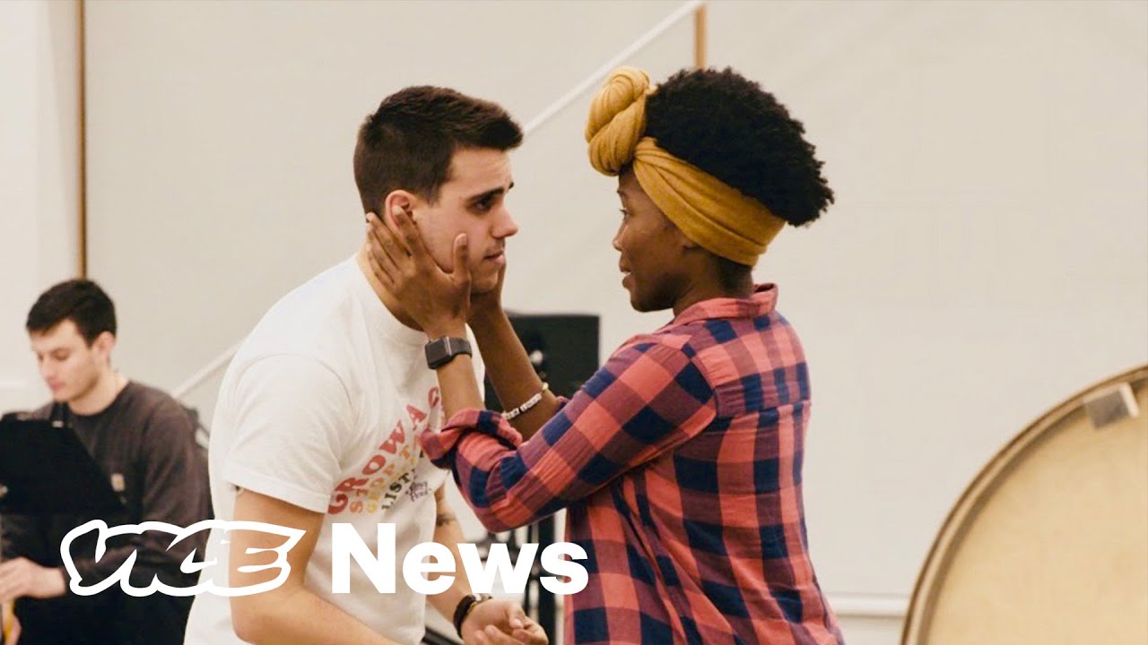 Film backdrop image for Sex Scenes Are Awkward and Dangerous - Intimacy Directors Are Trying To Fix That (2020)